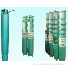 Leaf wheeled submersible pump